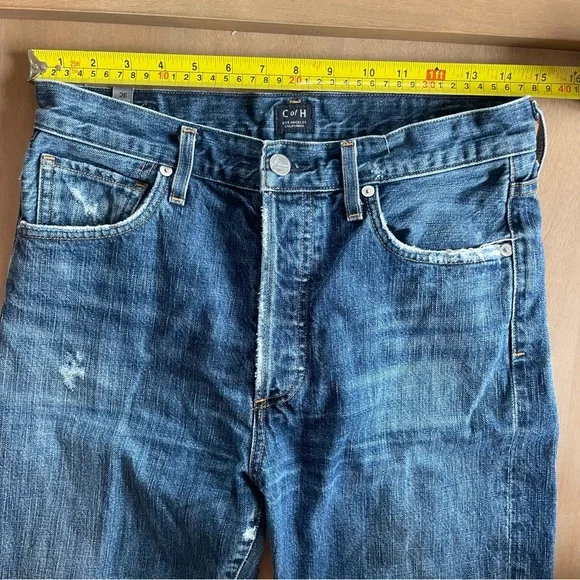 Citizens of Humanity Liya High Rise Classic Fit Crop Jeans - Picture 14 of 16